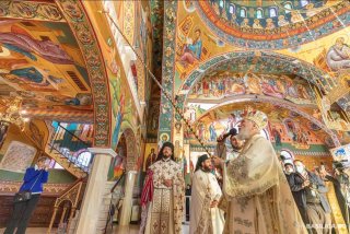 Mitropolitul Nifon a participat la ceremoniile dedicate trnosirii bisericii Mnstirii Pantocrator